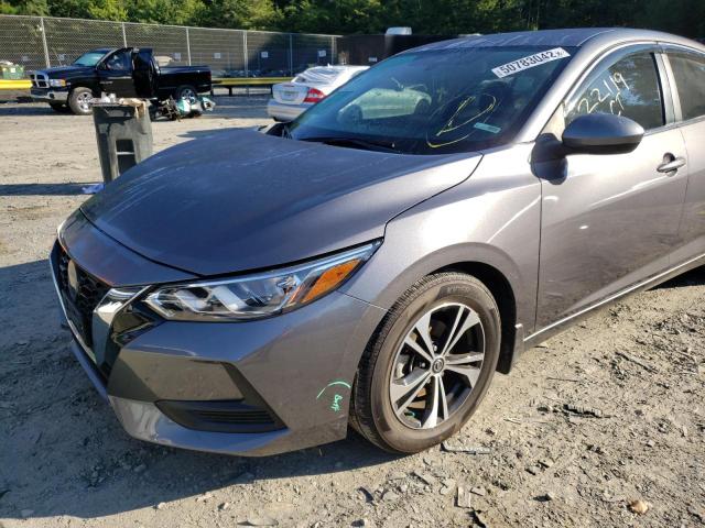 Photo 9 from auction – 2021 NISSAN SENTRA SV with VIN 3N1AB8CV6MY257232