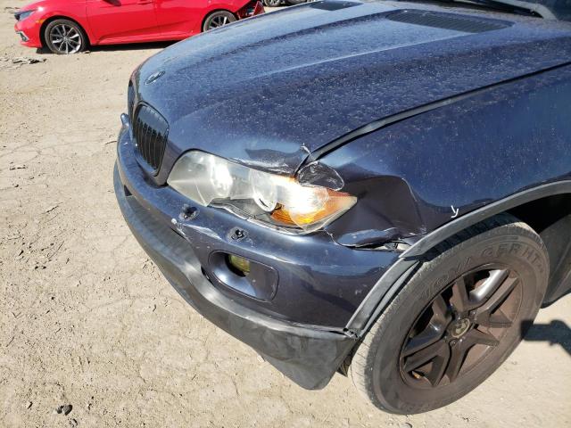 Photo 9 from auction – 2005 BMW X5 3.0I with VIN 5UXFA13555LY22169