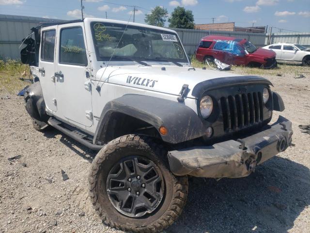 JEEP WRANGLER U 2017 with VIN 1C4BJWDG4HL597146 - Photo from auction