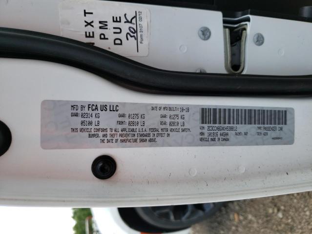 Photo 10 from auction – 2019 CHRYSLER 300 S with VIN 2C3CCABGXKH538812