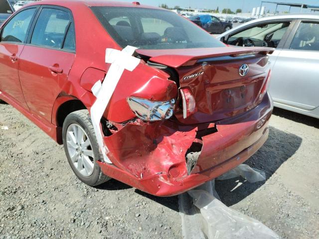 Photo 9 from auction – 2010 TOYOTA COROLLA BA with VIN 1NXBU4EEXAZ305035