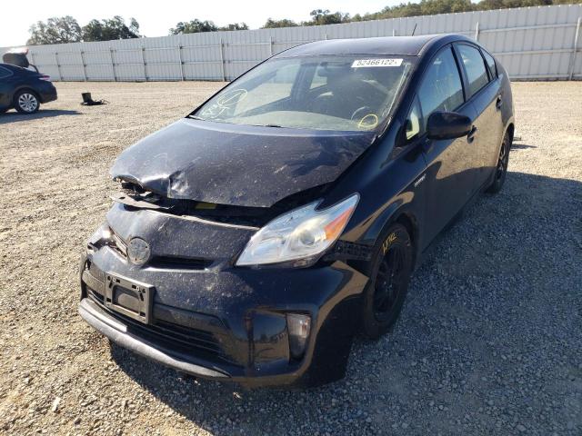 Photo 2 from auction – 2014 TOYOTA PRIUS with VIN JTDKN3DU4E0357293