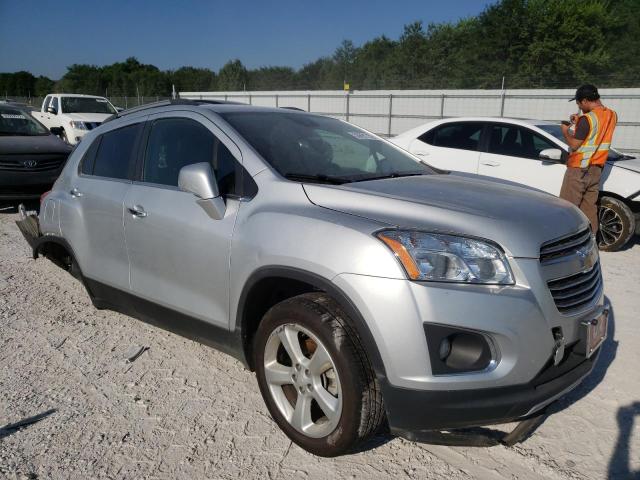 CHEVROLET TRAX LTZ 2016 with VIN 3GNCJMSB1GL167813 - Photo from auction