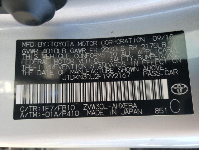 صورة رقم 10 من المزاد - 2015 TOYOTA PRIUS مع VIN JTDKN3DU2F1992167