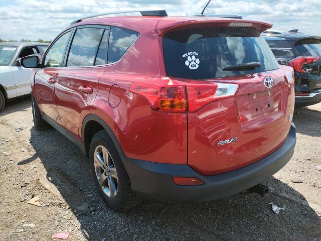 Photo 3 from auction – 2015 TOYOTA RAV4 XLE with VIN JTMRFREV6FJ040679