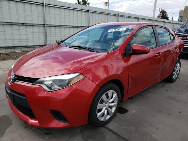 Photo 2 from auction – 2014 TOYOTA COROLLA L with VIN 5YFBURHEXEP092426