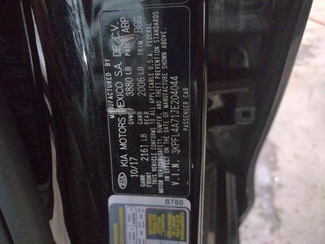 Photo 10 from auction – 2018 KIA FORTE LX with VIN 3KPFL4A71JE204044