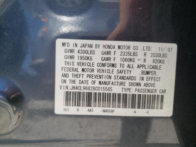 Photo 10 from auction – 2008 ACURA TSX with VIN JH4CL96828C015565