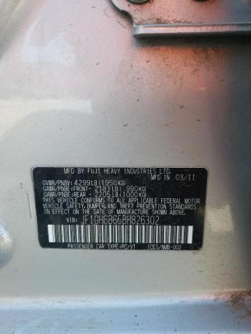 Photo 10 from auction – 2011 SUBARU IMPREZA 2. with VIN JF1GH6B65BH826302