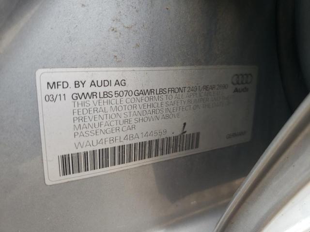Photo 10 from auction – 2011 AUDI A4 PRESTIG with VIN WAU4FBFL4BA144559