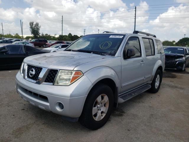 Photo 2 from auction – 2005 NISSAN PATHFINDER with VIN 5N1AR18U05C763533