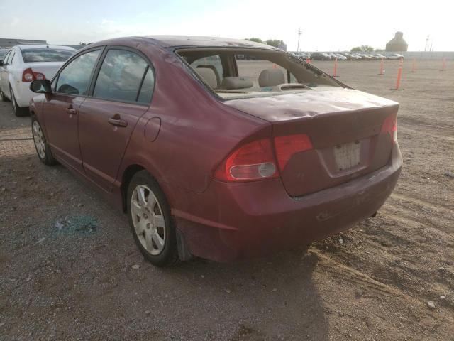 Photo 3 from auction – 2007 HONDA CIVIC LX with VIN 1HGFA15517L130610