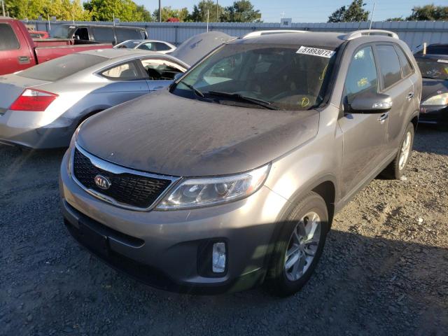 Photo 2 from auction – 2014 KIA SORENTO LX with VIN 5XYKT4A68EG449258