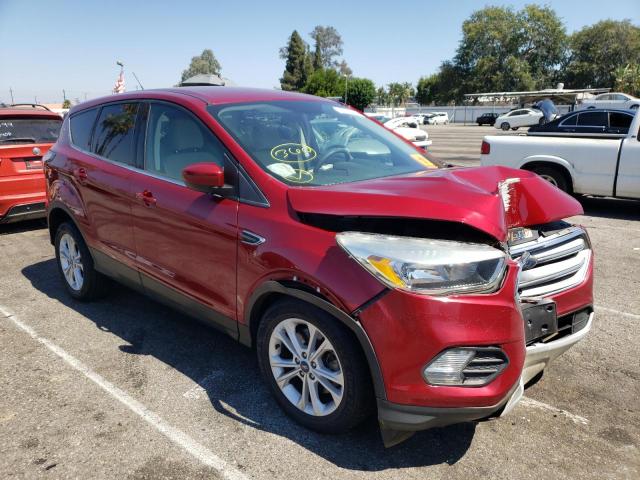 FORD ESCAPE SE 2017 with VIN 1FMCU0G93HUB46558 - Photo from auction