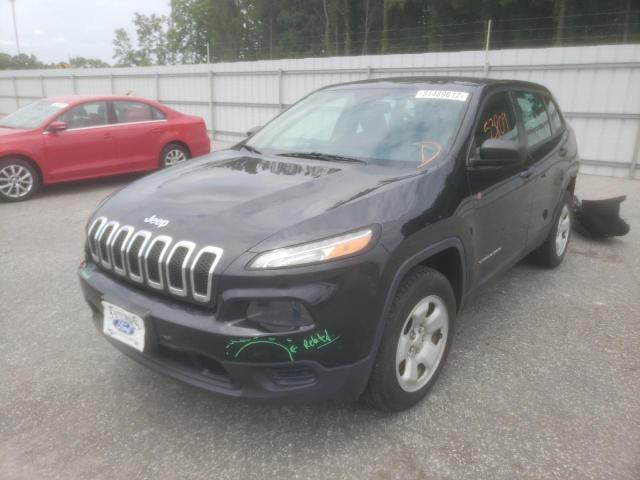 Photo 2 from auction – 2014 JEEP CHEROKEE S with VIN 1C4PJMAB9EW140510