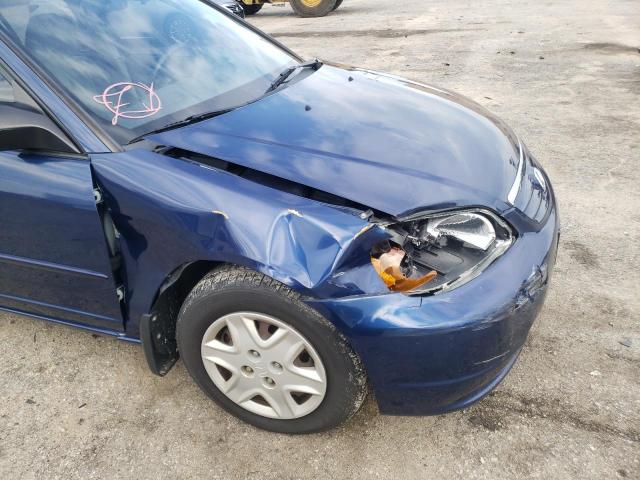 Photo 9 from auction – 2003 HONDA CIVIC LX with VIN 1HGES16563L007421
