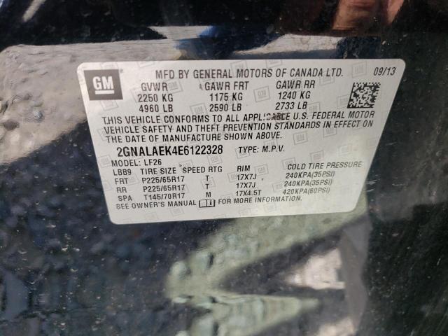 Photo 10 from auction – 2014 CHEVROLET EQUINOX LS with VIN 2GNALAEK4E6122328