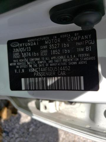 Photo 10 from auction – 2013 HYUNDAI ACCENT GLS with VIN KMHCT4AE6DU514452