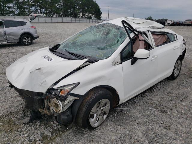 Photo 2 from auction – 2013 HONDA CIVIC LX with VIN 2HGFB2F50DH546044