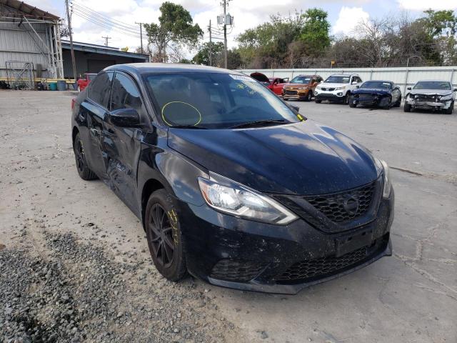 NISSAN SENTRA S 2019 with VIN 3N1AB7AP3KL607604 - Photo from auction