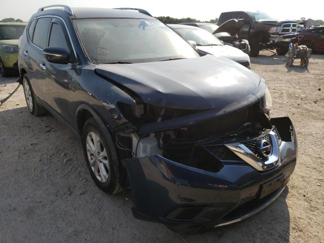 NISSAN ROGUE S 2015 with VIN KNMAT2MT2FP551767 - Photo from auction