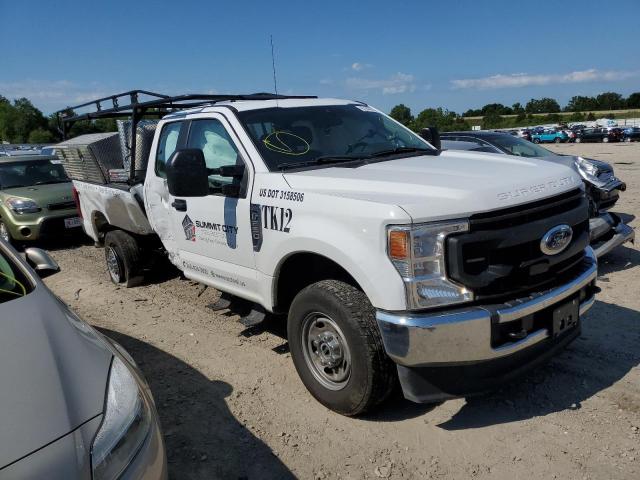 FORD F250 SUPER 2021 with VIN 1FT7X2B68MEC82792 - Photo from auction