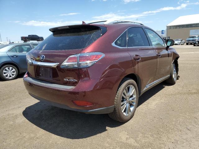 Photo 4 from auction – 2013 LEXUS RX 450 with VIN JTJBC1BA8D2063933