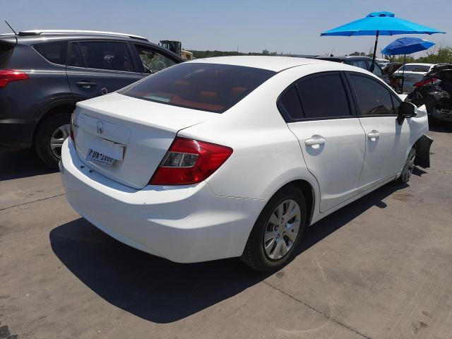 Photo 4 from auction – 2012 HONDA CIVIC LX with VIN 2HGFB2F53CH567730