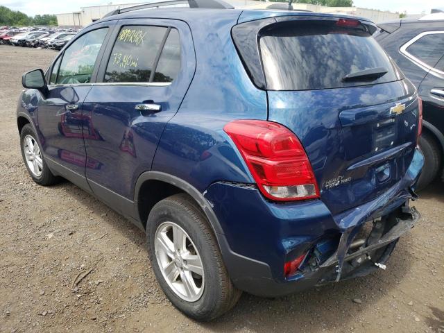 Photo 3 from auction – 2019 CHEVROLET TRAX 1LT with VIN 3GNCJPSB3KL243462