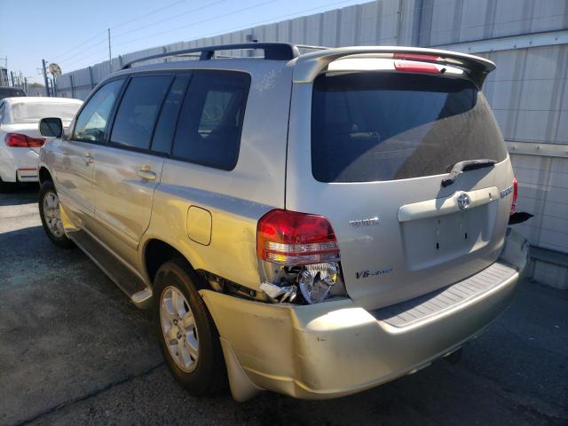 Photo 3 from auction – 2002 TOYOTA HIGHLANDER with VIN JTEHF21A220075110
