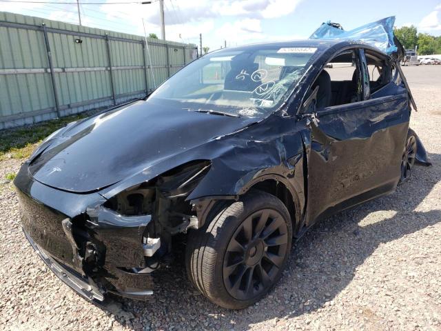 Photo 2 from auction – 2021 TESLA MODEL Y with VIN 5YJYGDEE6MF301566