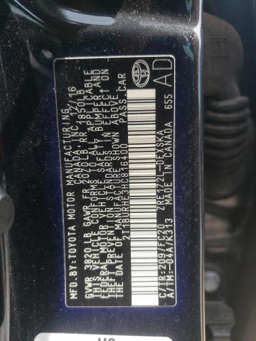 Photo 10 from auction – 2017 TOYOTA COROLLA L with VIN 2T1BURHE3HC816400