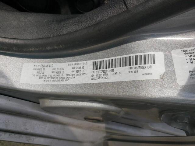 Photo 10 from auction – 2016 CHRYSLER 200 LX with VIN 1C3CCCFB5GN172332