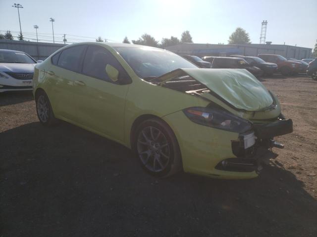 DODGE DART SXT 2013 with VIN 1C3CDFBA2DD103840 - Photo from auction