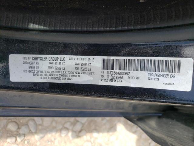 Photo 10 from auction – 2014 DODGE AVENGER SE with VIN 1C3CDZAG4EN129066