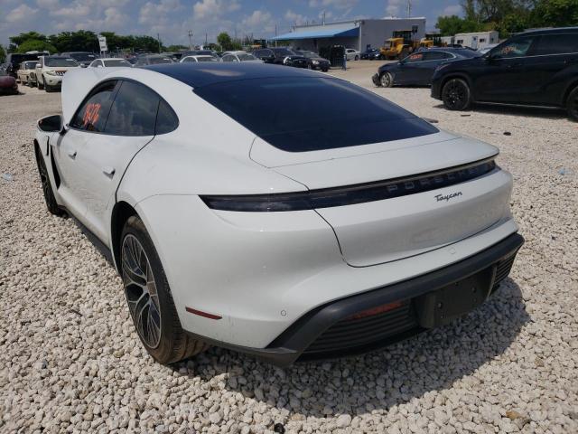 Photo 3 from auction – 2021 PORSCHE TAYCAN with VIN WP0AA2Y10MSA13340