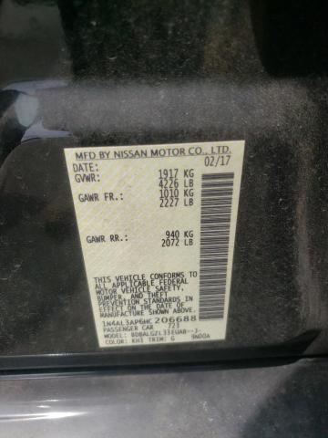 Photo 10 from auction – 2017 NISSAN ALTIMA with VIN 1N4AL3AP6HC206688