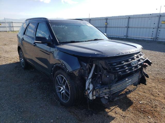 FORD EXPLORER S 2017 with VIN 1FM5K8GT6HGB40468 - Photo from auction