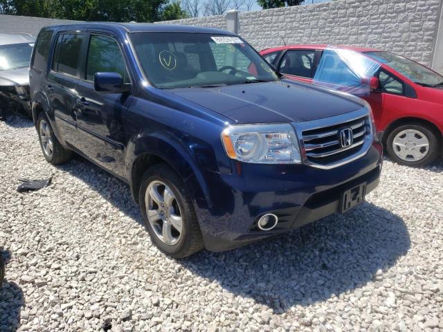 HONDA PILOT EXLN 2014 with VIN 5FNYF4H76EB034849 - Photo from auction