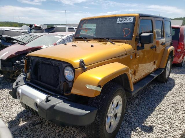 Photo 2 from auction – 2014 JEEP WRANGLER U with VIN 1C4BJWEG5EL179379