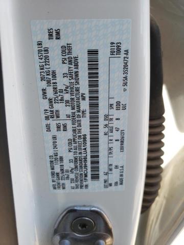Photo 10 from auction – 2020 FORD ESCAPE SEL with VIN 1FMCU9H98LUA10986