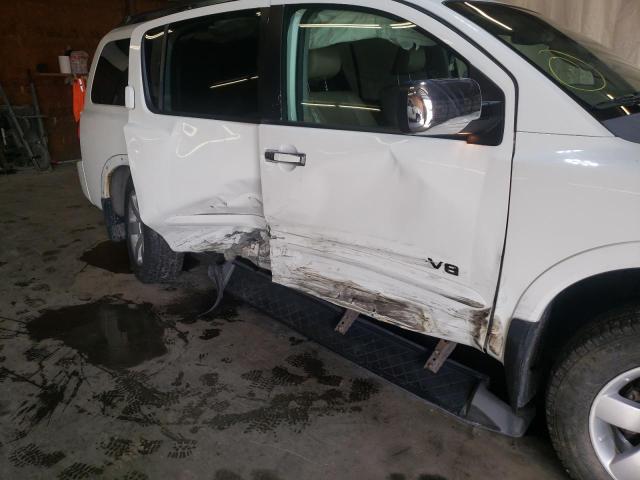 Photo 9 from auction – 2008 NISSAN ARMADA SE with VIN 5N1AA08C98N633364