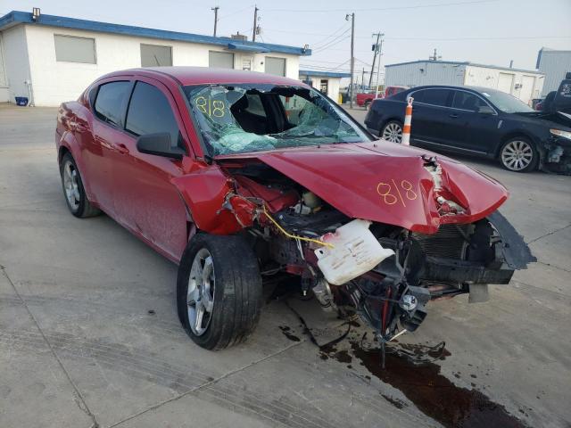 DODGE AVENGER SE 2014 with VIN 1C3CDZAB6EN174143 - Photo from auction