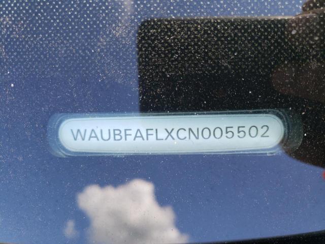 Photo 10 from auction – 2012 AUDI A4 PREMIUM with VIN WAUBFAFLXCN005502
