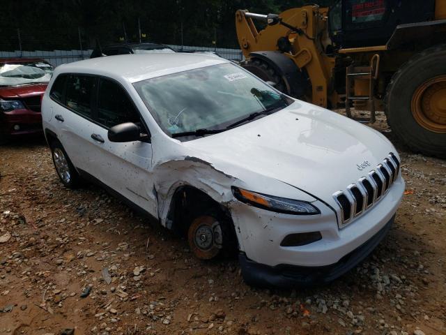 JEEP CHEROKEE S 2017 with VIN 1C4PJLAB5HD231414 - Photo from auction