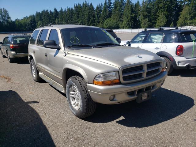 DODGE DURANGO 2001 with VIN 1B4HS28N61F520918 - Photo from auction