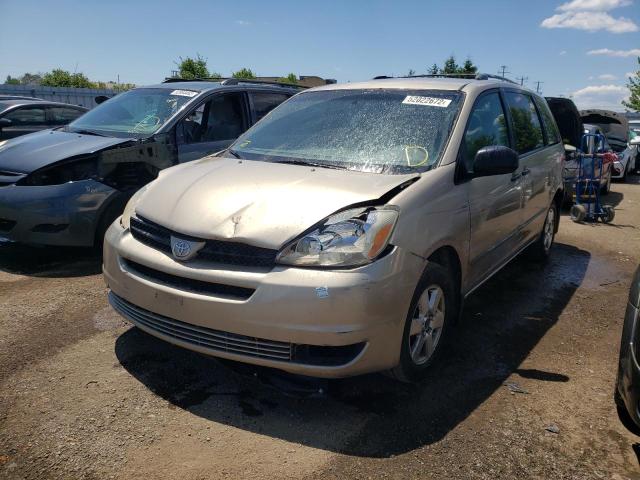 Photo 2 from auction – 2005 TOYOTA SIENNA CE with VIN 5TDZA29C65S325673