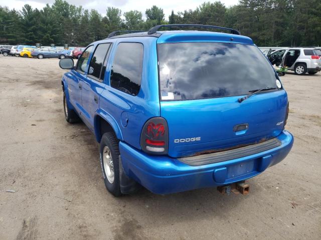 Photo 3 from auction – 1999 DODGE DURANGO with VIN 1B4HS28Y3XF547450