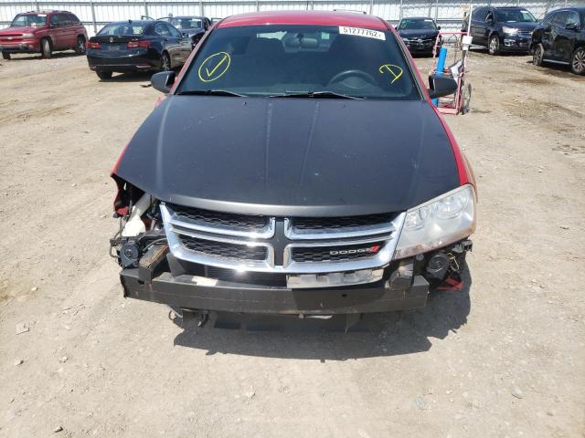 Photo 9 from auction – 2014 DODGE AVENGER SE with VIN 1C3CDZAB7EN108801