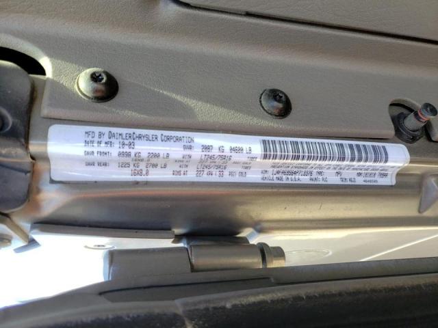 Zdjęcie 10 z aukcji – 2004 JEEP WRANGLER / z VIN 1J4FA69S64P713376